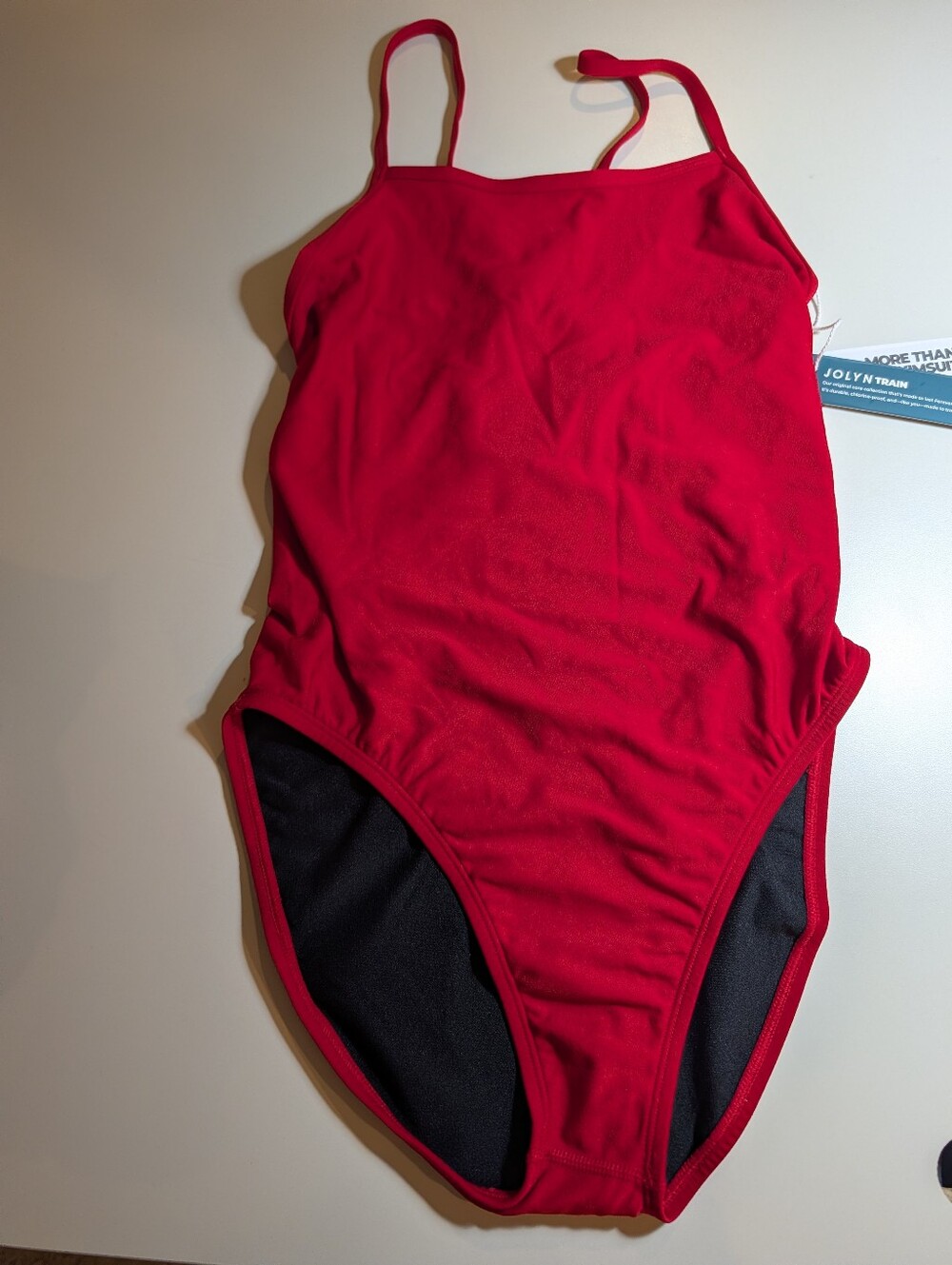 Joylyn Train Brandon Size 34 Red One-Piece Swim Suit NWT